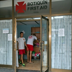 servicios de socorrismo canarias botiquín recuadro